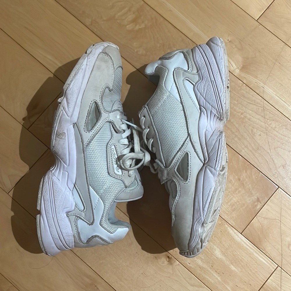 ADIDAS white chunky sneakers